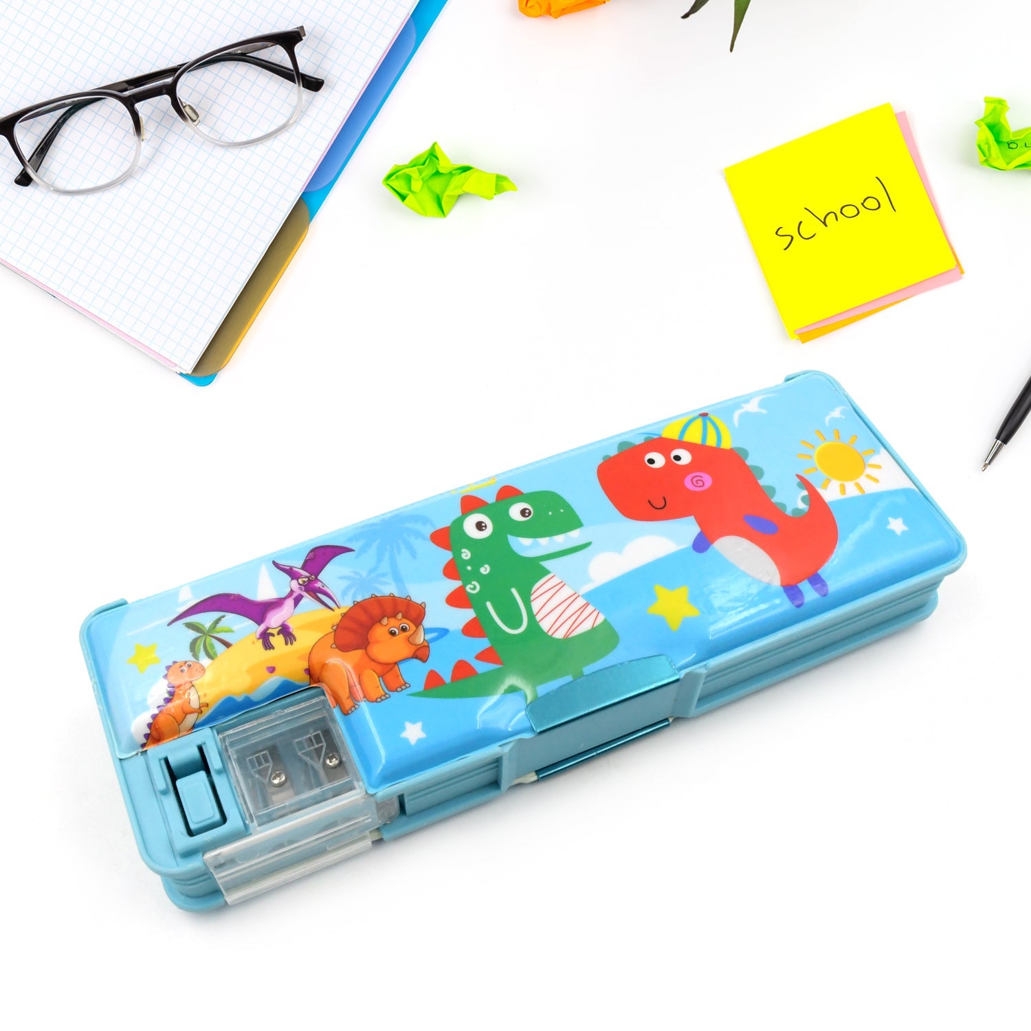 4252 Multipurpose Compass Box, Plastic Double Deck Pencil Case with 2 Compartments, Supplies Utility Box Storage Organizer, Pencil Box for School, Cartoon Printed Pencil Case for Kids, Birthday Gift for Girls & Boys (1 Pc Mix Design) 4252 Multipurpose Compass Box, Plastic Double Deck Pencil Case with 2 Compartments, Supplies Utility Box Storage Organizer, Pencil Box for School, Cartoon Printed Pencil Case for Kids, Birthday Gift for Girls & Boys (1 Pc Mix Design)